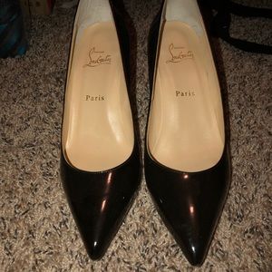 Worn twice 3” Christian Louboutins